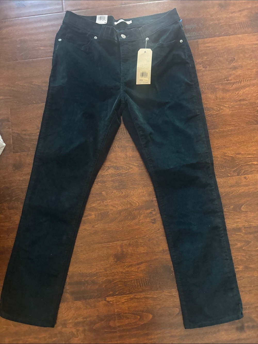 Levi's Green Corduroy Classic Straight